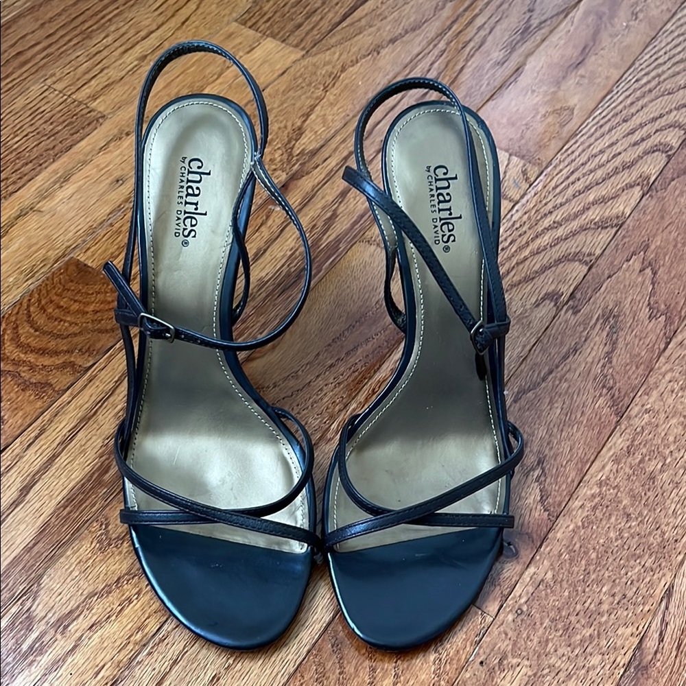 Charles by Charles David Brown Strappy Sandals